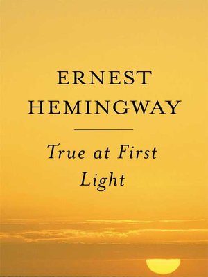 cover image of True at First Light